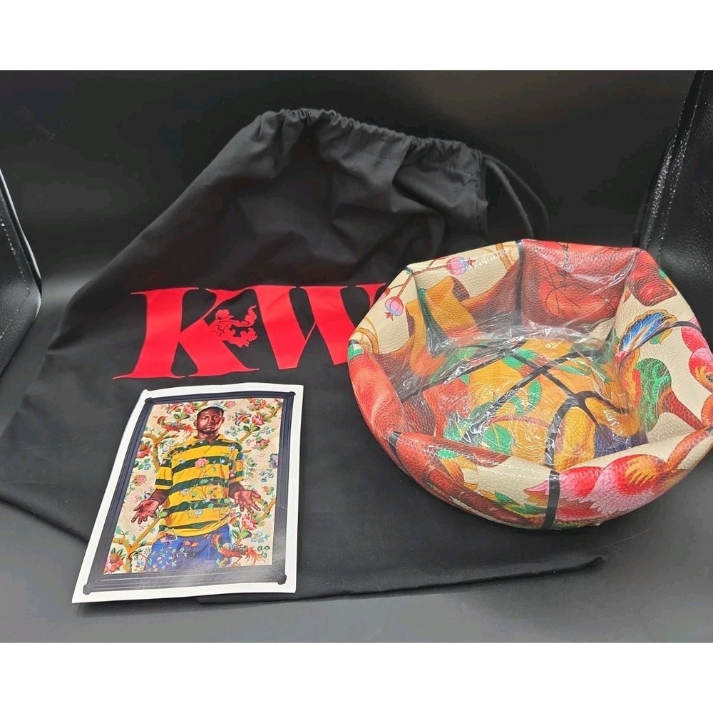 Kehinde Wiley "Death of St. Joseph" Collectible Basketball with Dustbag & Card